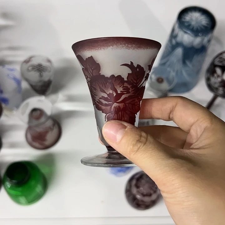 水晶玻璃手柄款微瑕一个