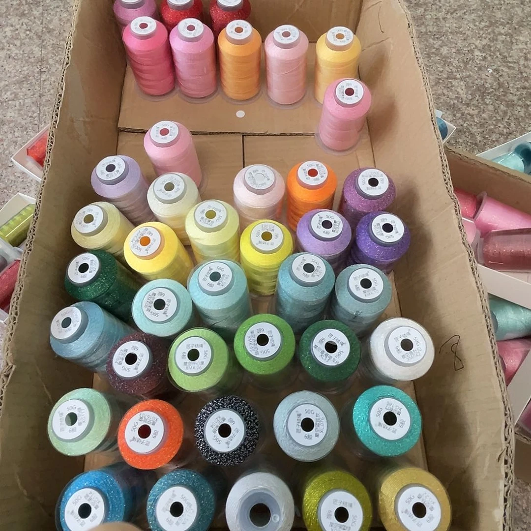 聚酯纤维6股50克星空纯色43色