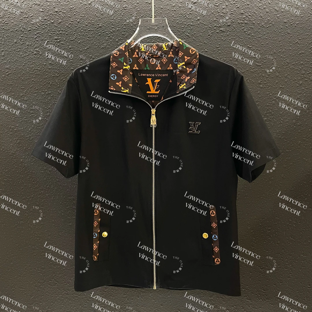 Lawrence Vincent 冰感短袖防晒衣夏季外穿男女款薄衬衫CY002