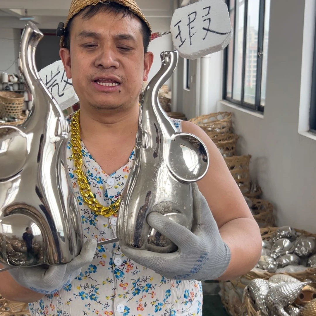 摆件128 号高中低温陶瓷工艺瓶（部分微瑕）