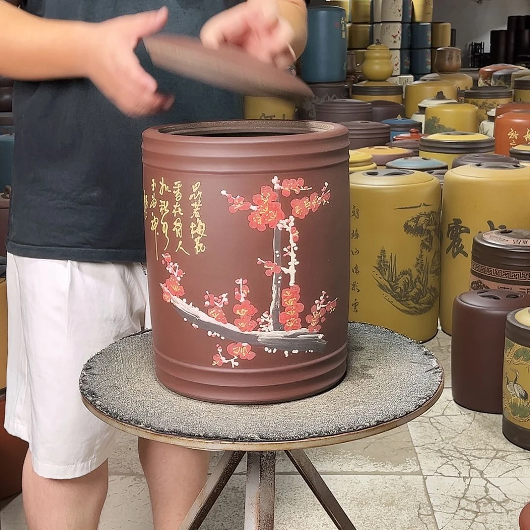紫砂茶叶罐茶叶罐