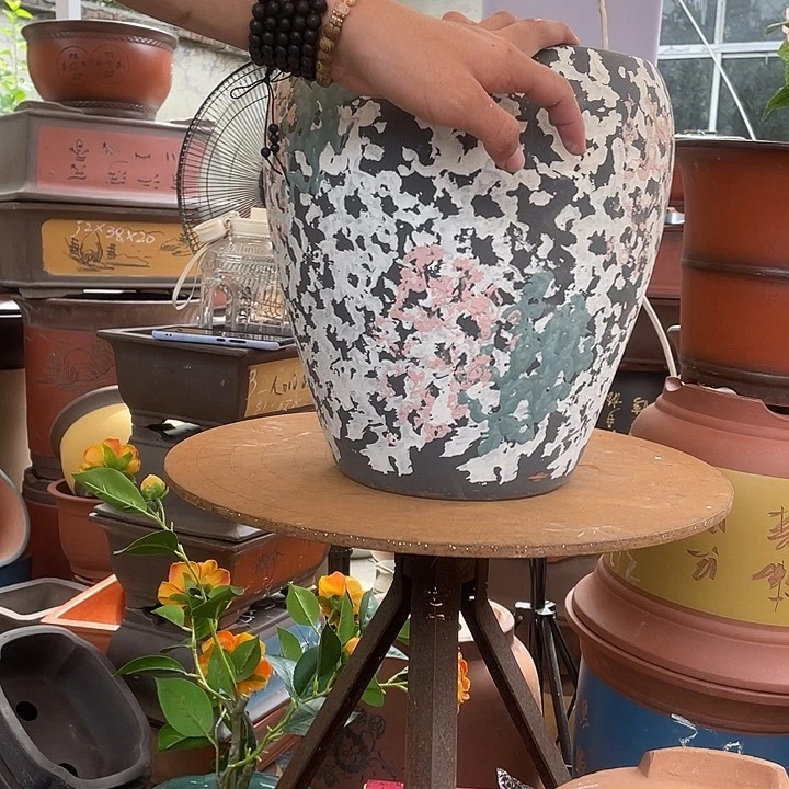 李花花39花盆紫砂花盆紫砂花盆
