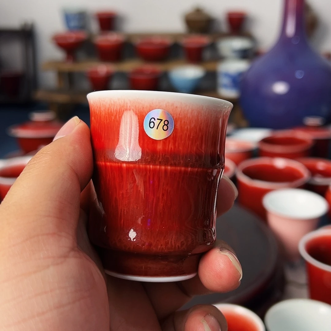 景德镇陶瓷原矿郎红茶具