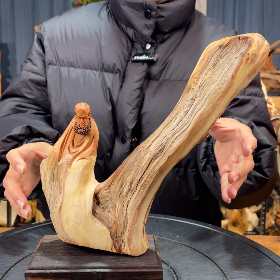 柏木（崖柏）随型摆件