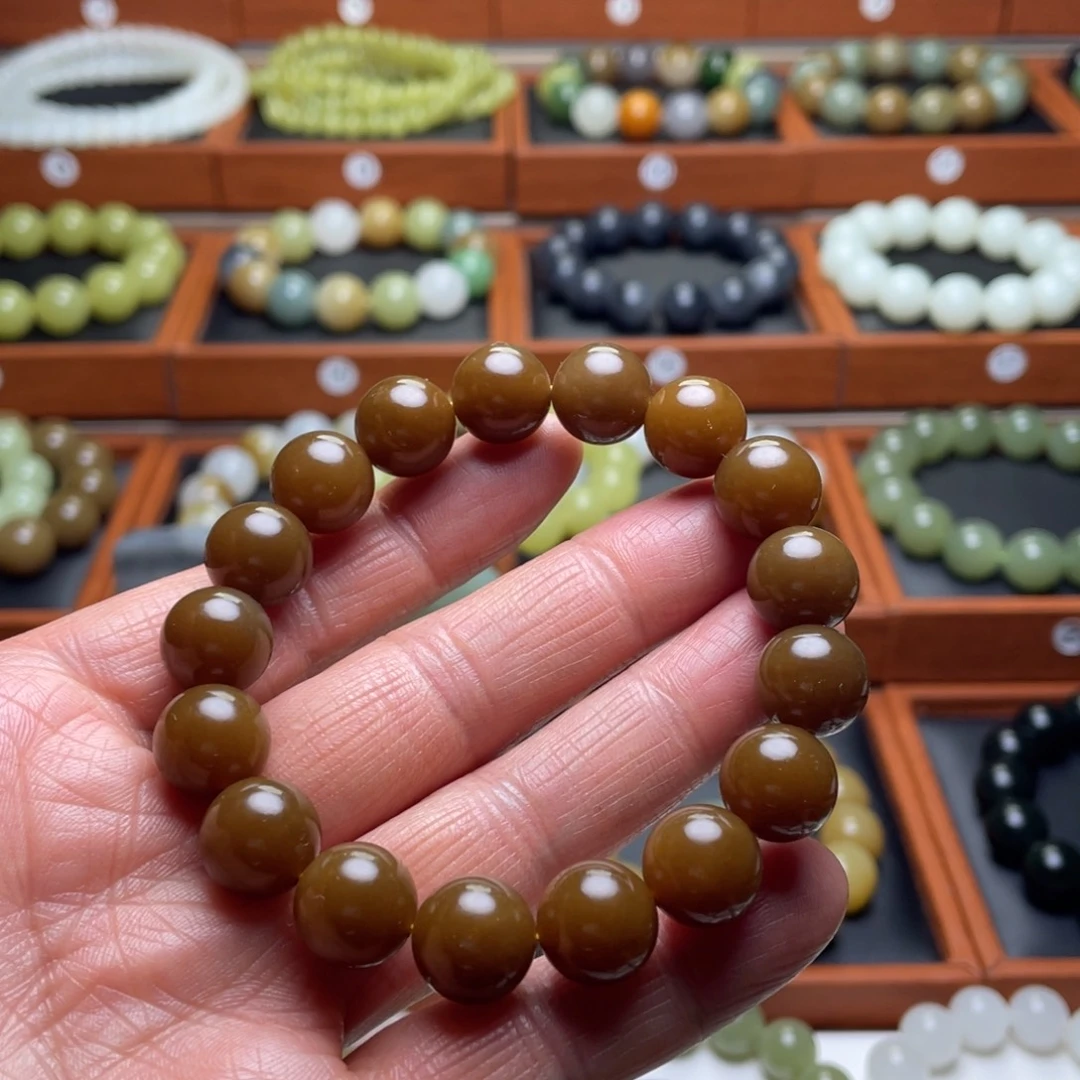 和田玉未镶嵌手串