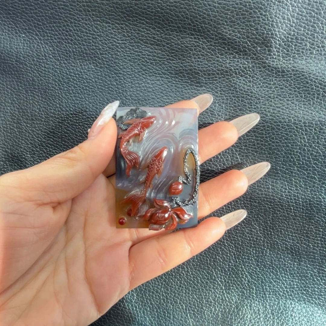 你****南红玛瑙未镶嵌吊坠