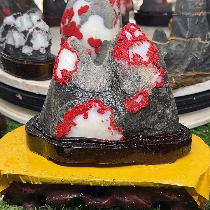 清***煮石材灵璧石哈哈哈