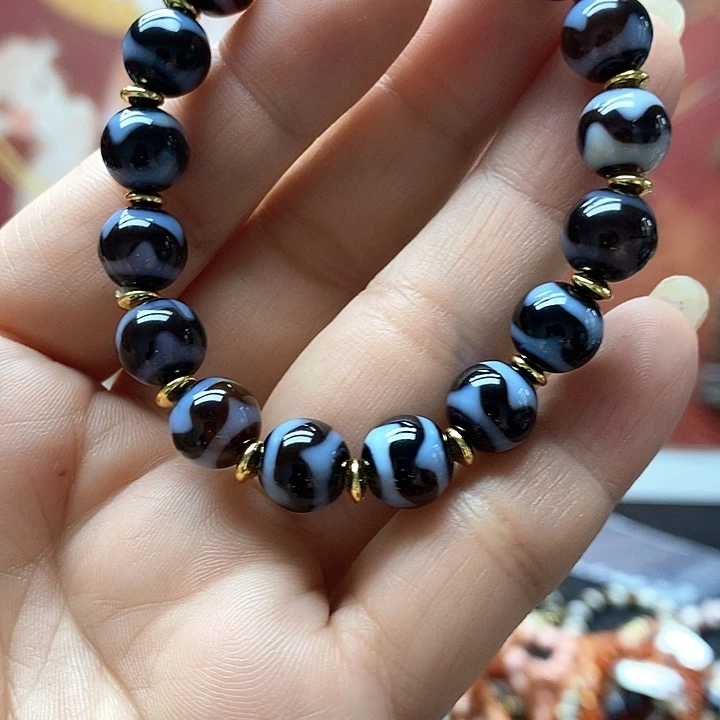 合金颈饰玛瑙/玉髓旺*呢