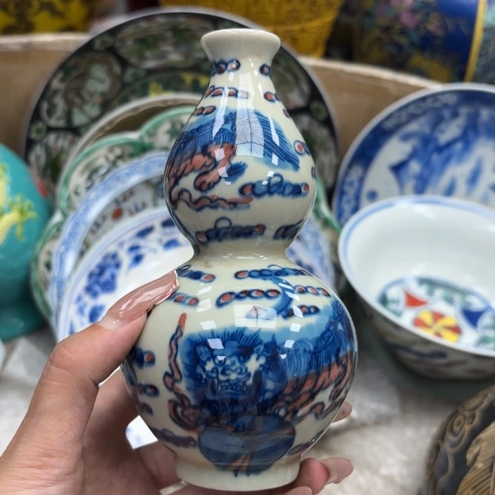 瓷片瓷器摆件 瓷器摆件