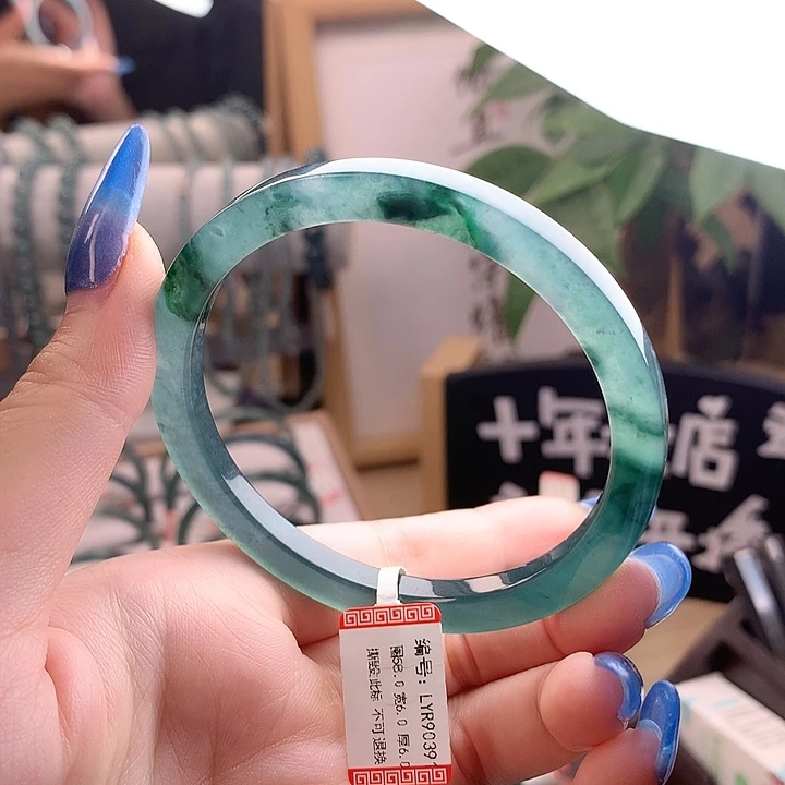 翡翠未镶嵌手镯58-59