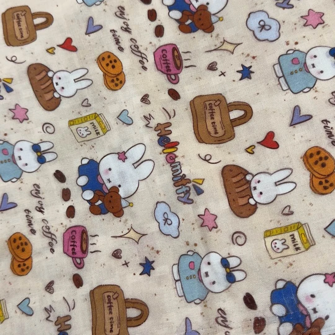 棉超柔软纯棉 双层纱1米价X1.4米宽E