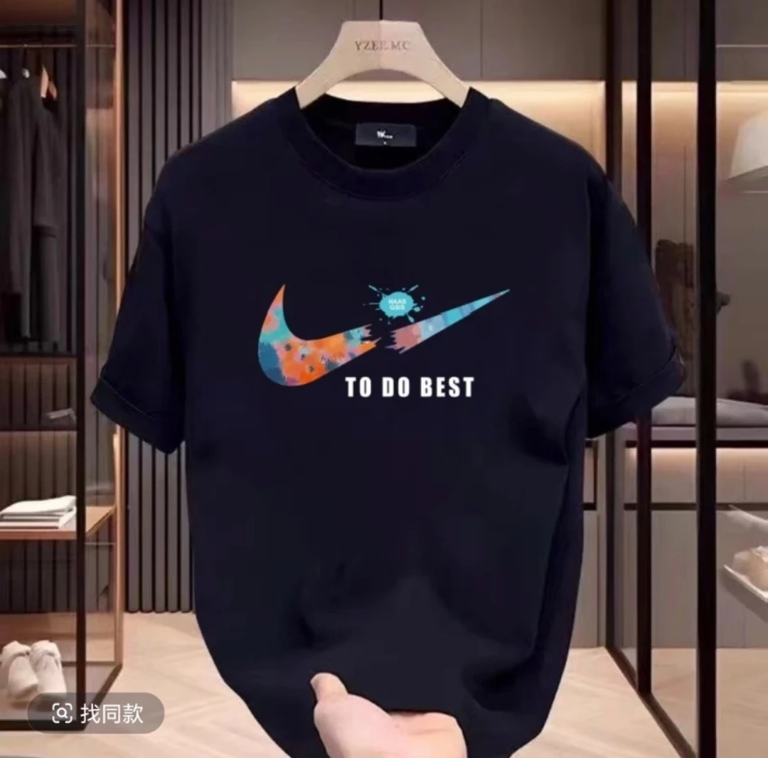 5【一折粉丝福利】夏季男女同款百搭时尚潮牌短袖T恤