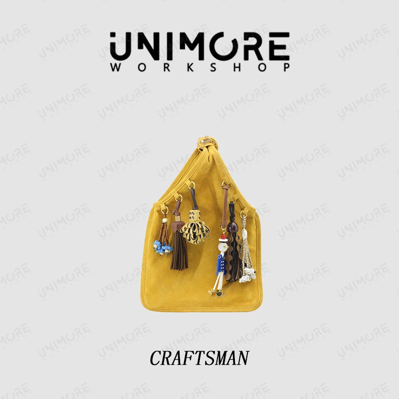 造物至定制【秀场挂件手提包】头层羊筋皮 高级定制手提包