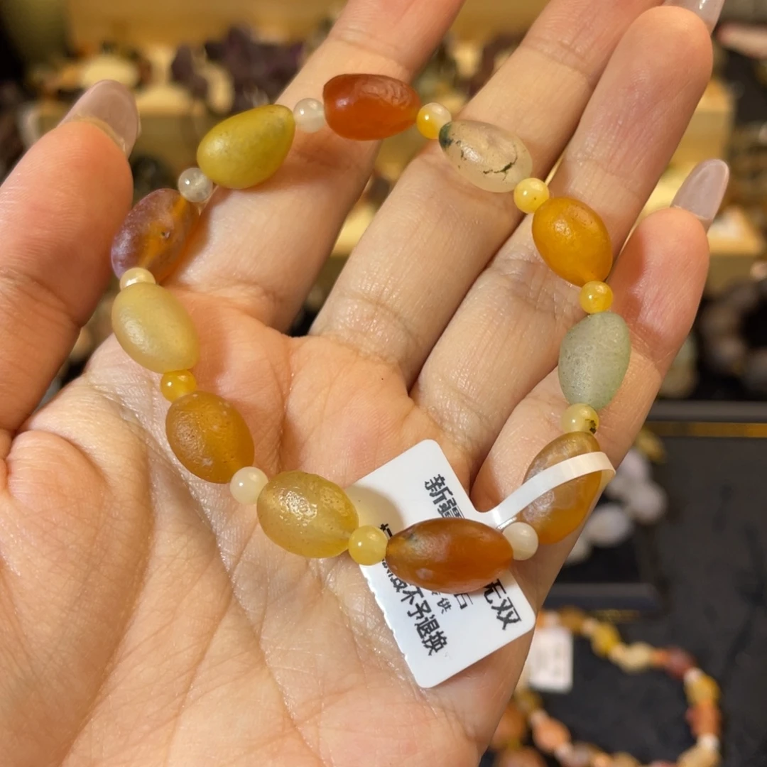 玛瑙/玉髓未镶嵌手链