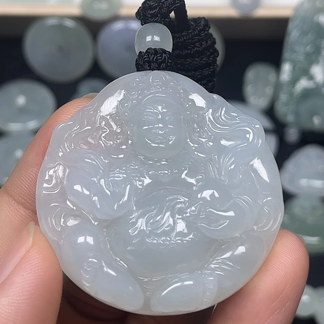 翡翠未镶嵌颈饰缅甸天然翡翠