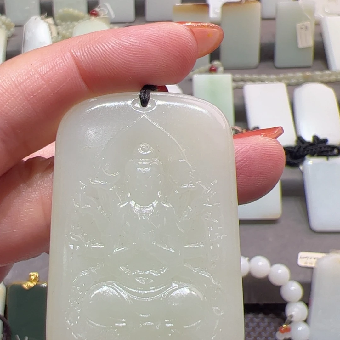 和田玉（糖玉）未镶嵌挂件