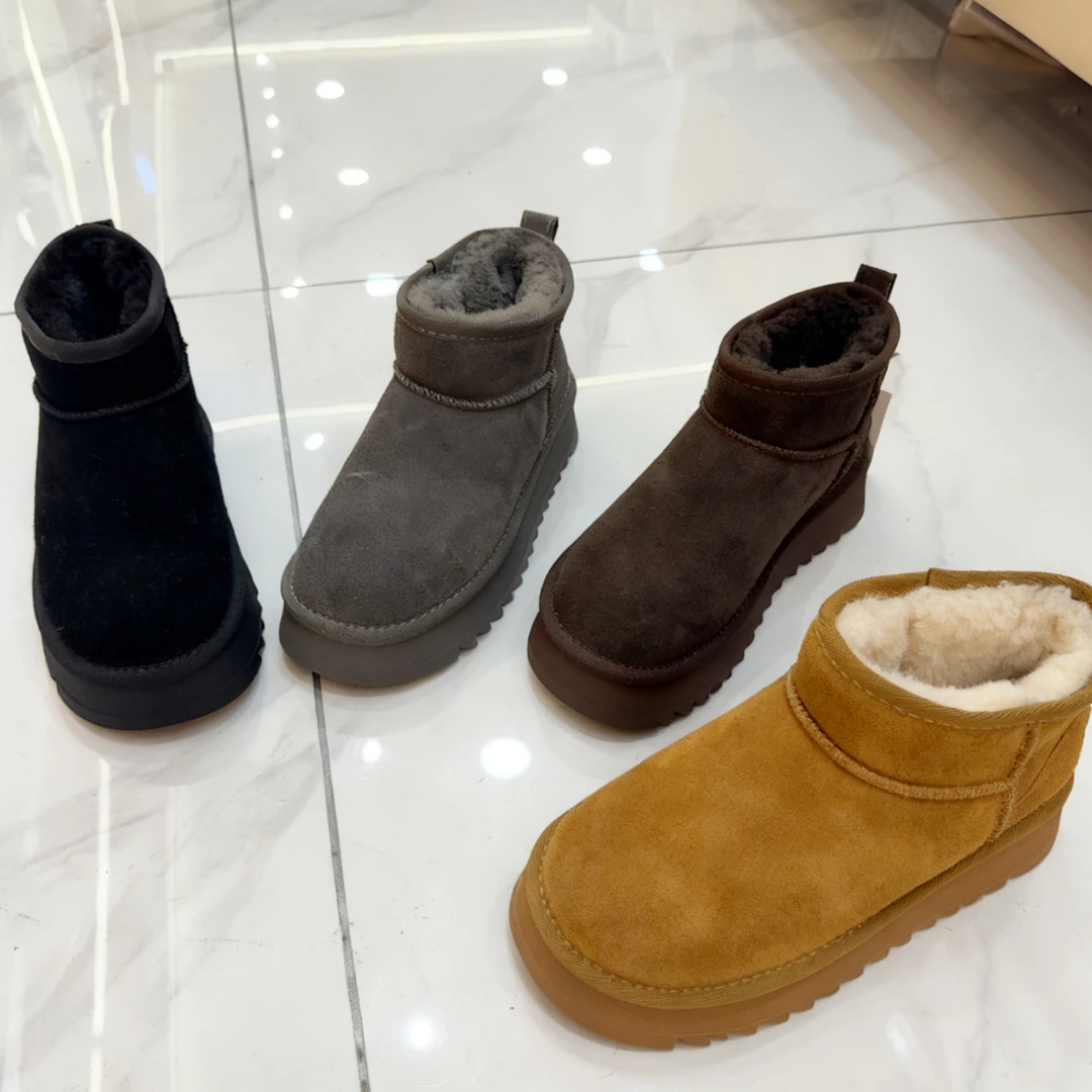 <玛莎玛索>2025大棉爆款32-1967保暖时尚百搭短筒加厚女雪地靴.