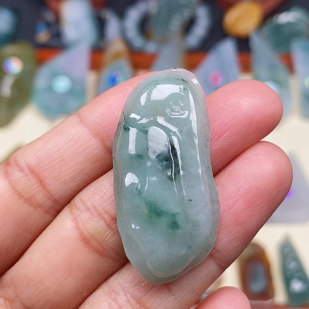 颈饰未镶嵌翡翠翡翠