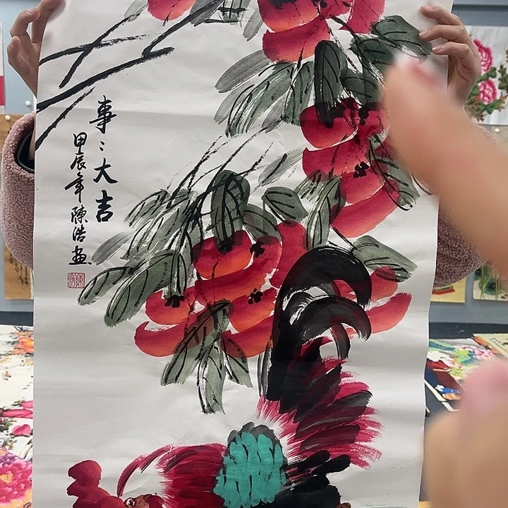 国画我是你的小可爱啊我的小可爱我的小可爱