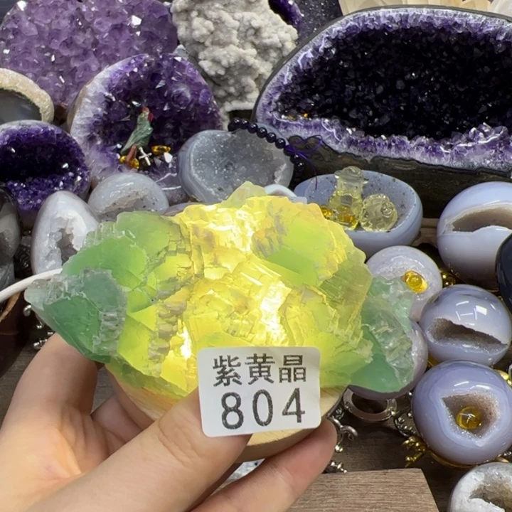 未镶嵌大型摆件（非配饰）紫晶804