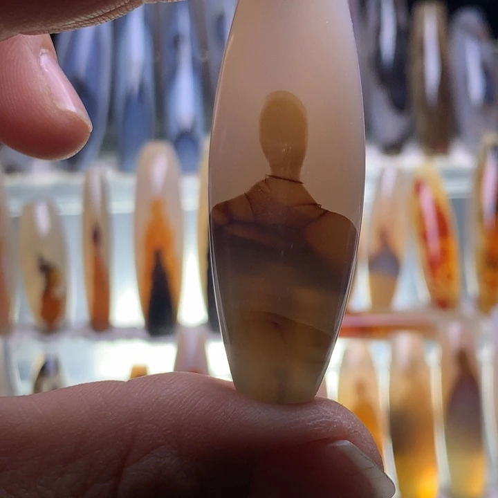 玛瑙/玉髓颈饰未镶嵌19