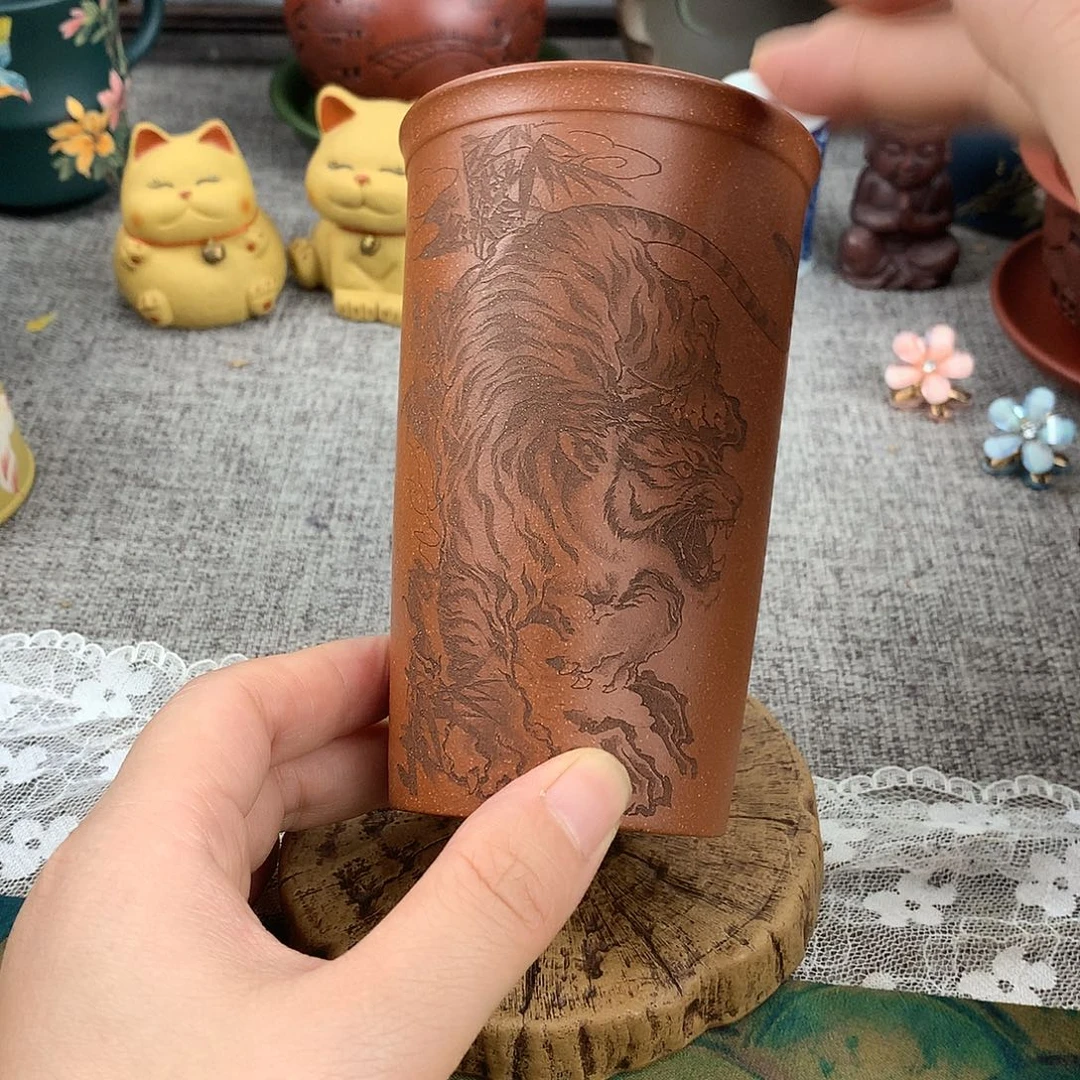 茶杯紫砂高端主人杯