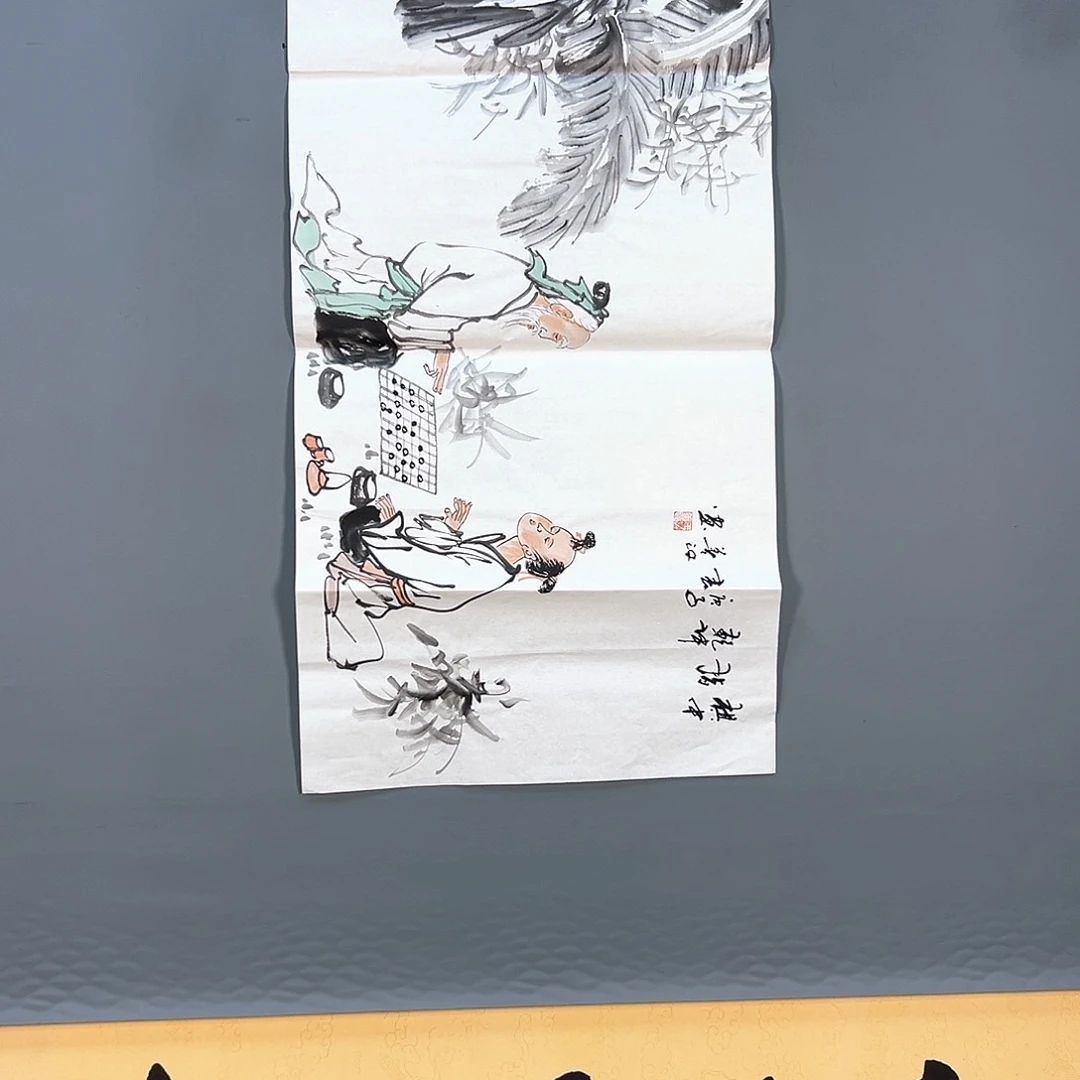 国画607 花鸟和蝴蝶都在这里