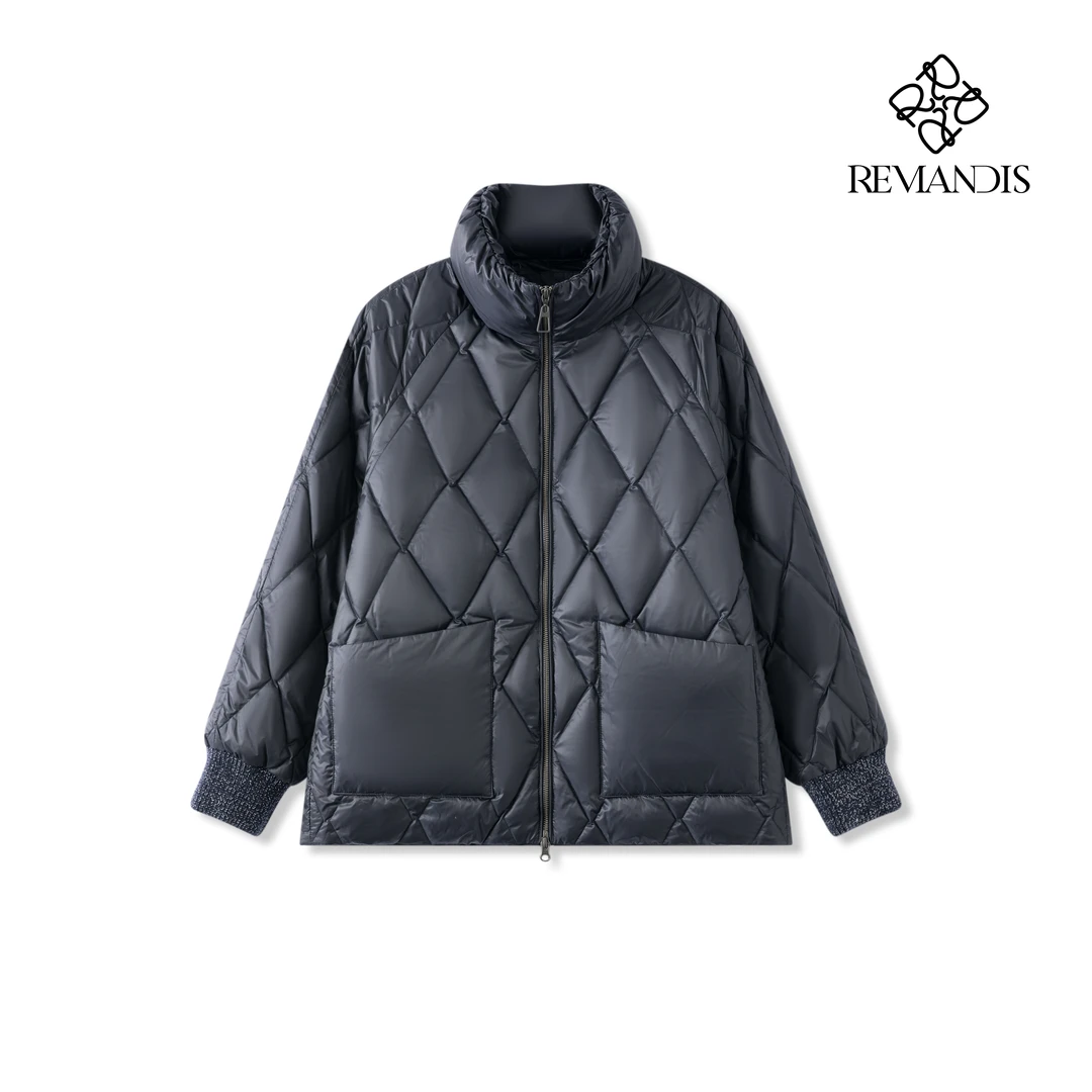 REMANDIS-90白鹅绒短款潮流冬季加厚优等品常规薄款宽松型-3615
