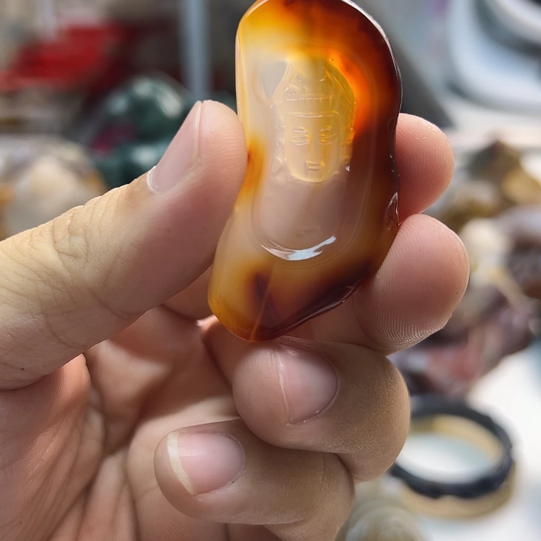 玛瑙/玉髓未镶嵌颈饰