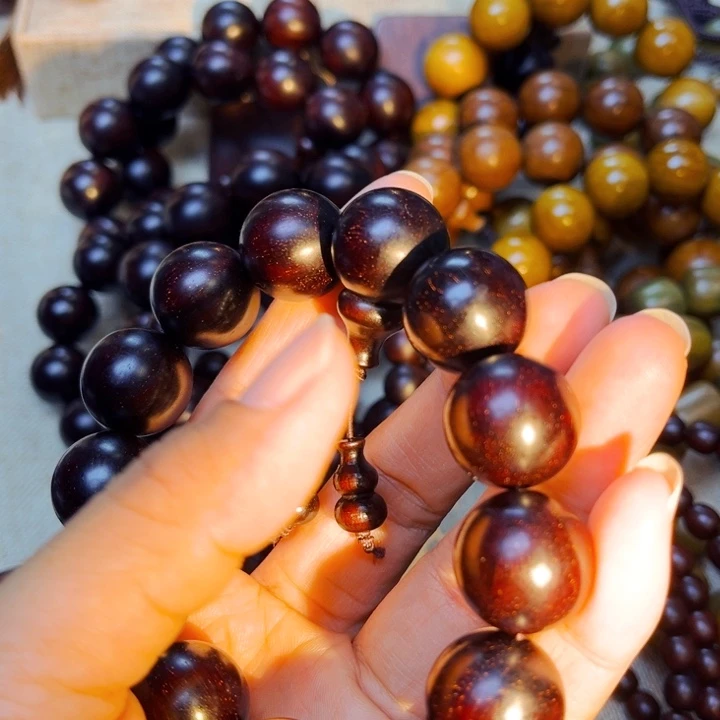 紫檀木类端景台印度小叶紫檀1.8满星