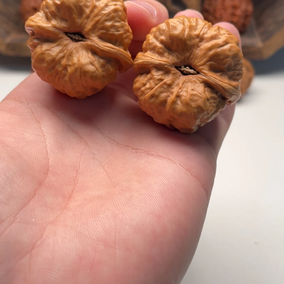 流***水大叶紫檀（黑酸枝木类）蛤蟆头文玩C04