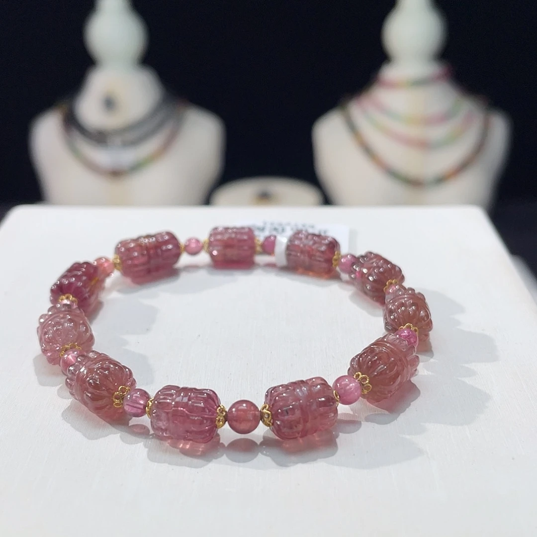 碧玺手串未镶嵌7mm+