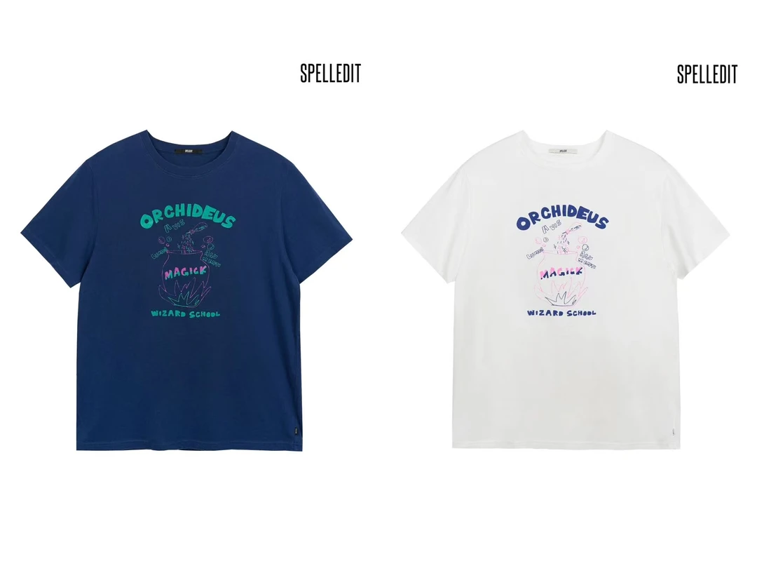 SP25ss 魔法秘罐短袖t 宽松时尚印花 简约百搭