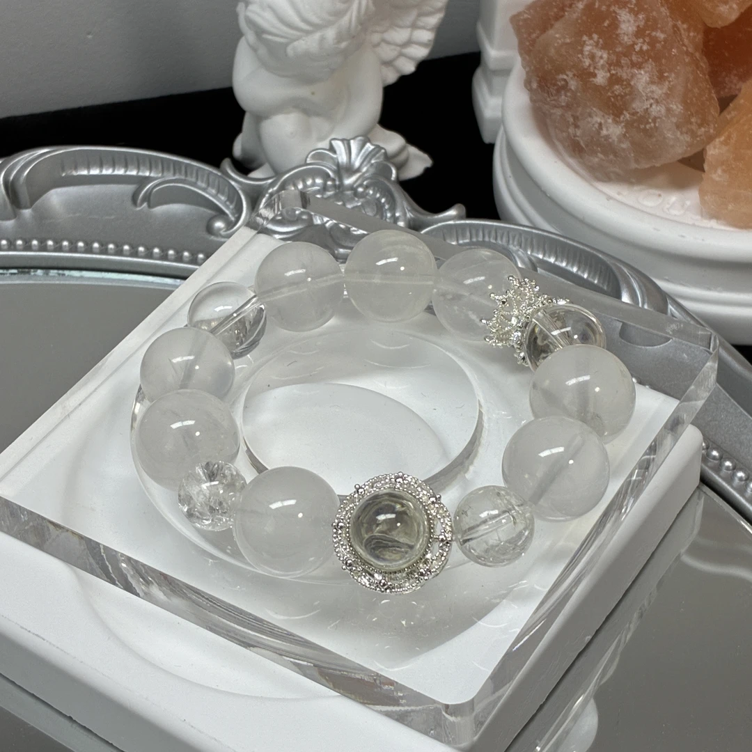 一眼万年的白幽灵系列多宝（孤品）被自然偏爱的灵物