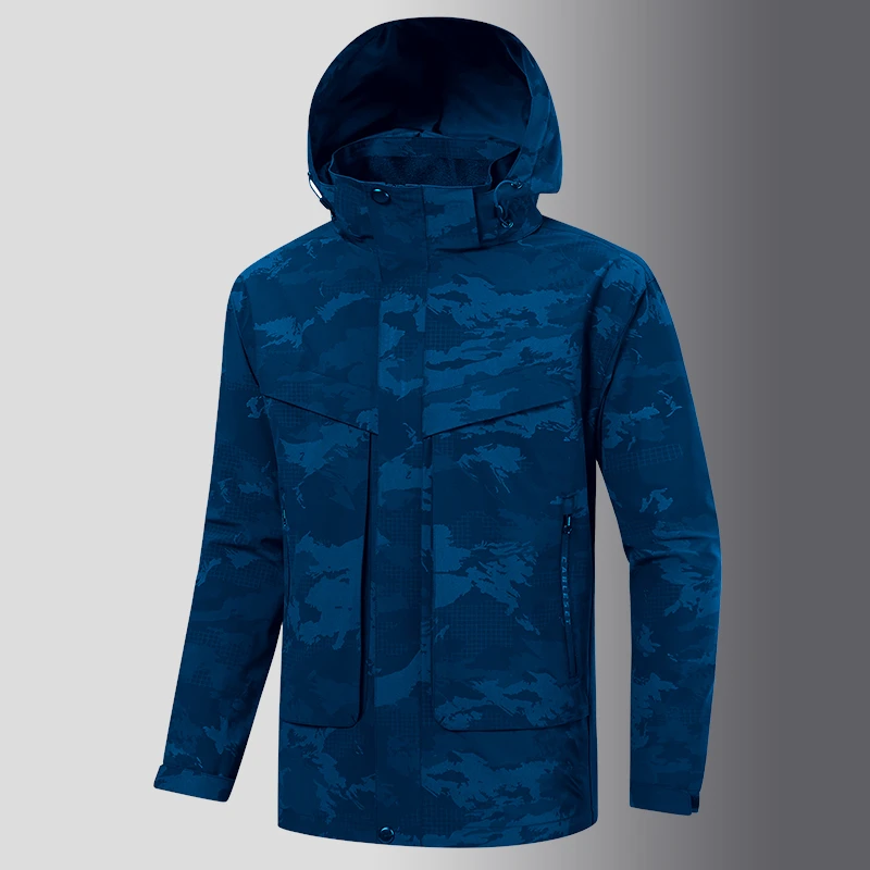 【永飞专属】轻奢品牌83607迷彩冲锋衣