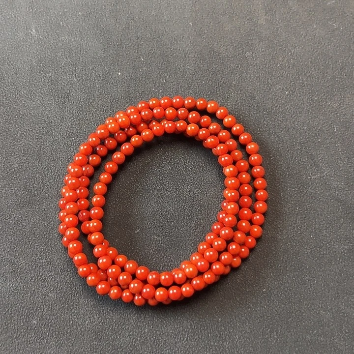 手串未镶嵌南红玛瑙