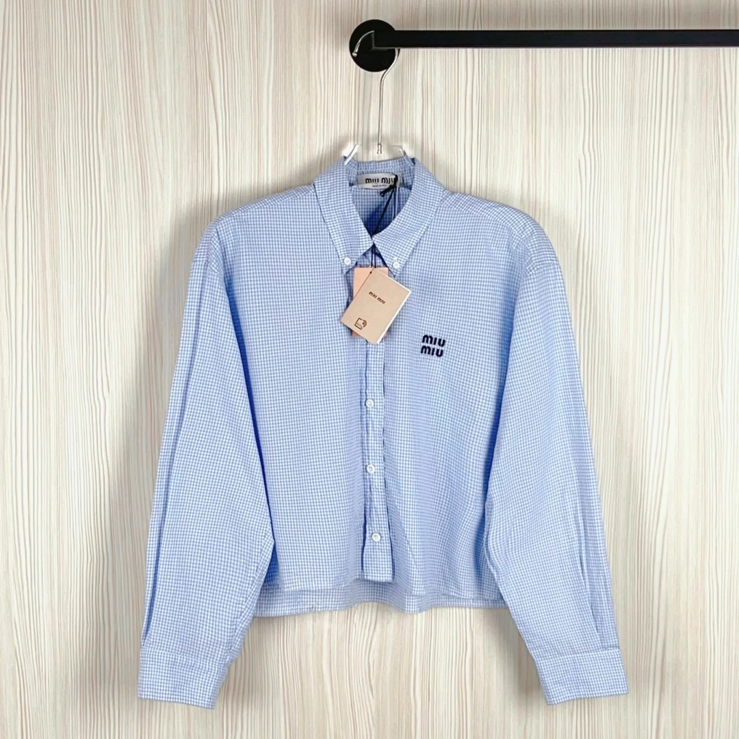未使用 MIU MIU/缪缪  衬衫尺码36成色看直播 GSS28596