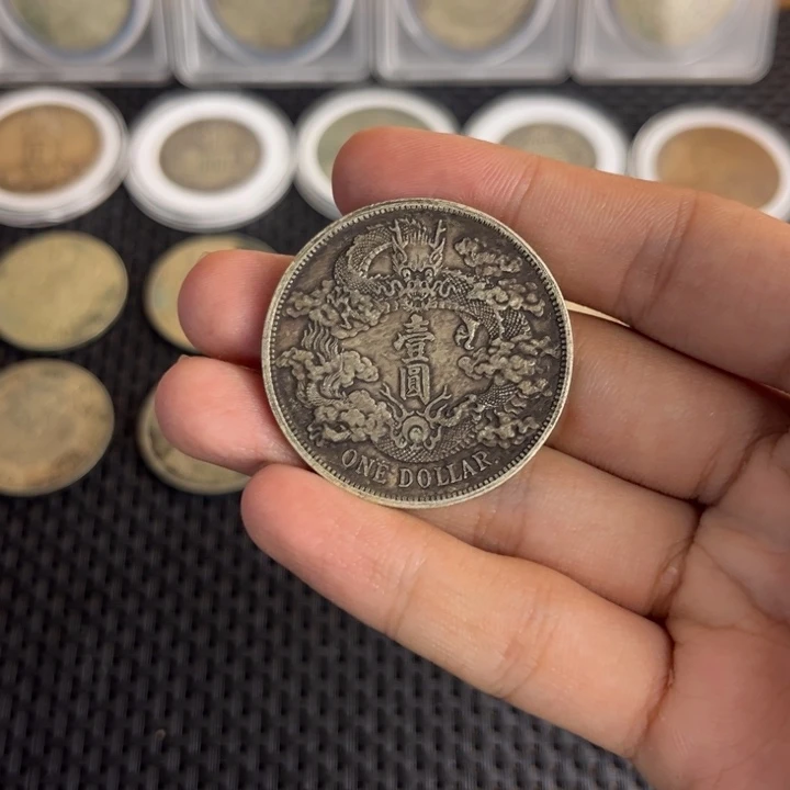 金属大头龙洋船洋工艺品