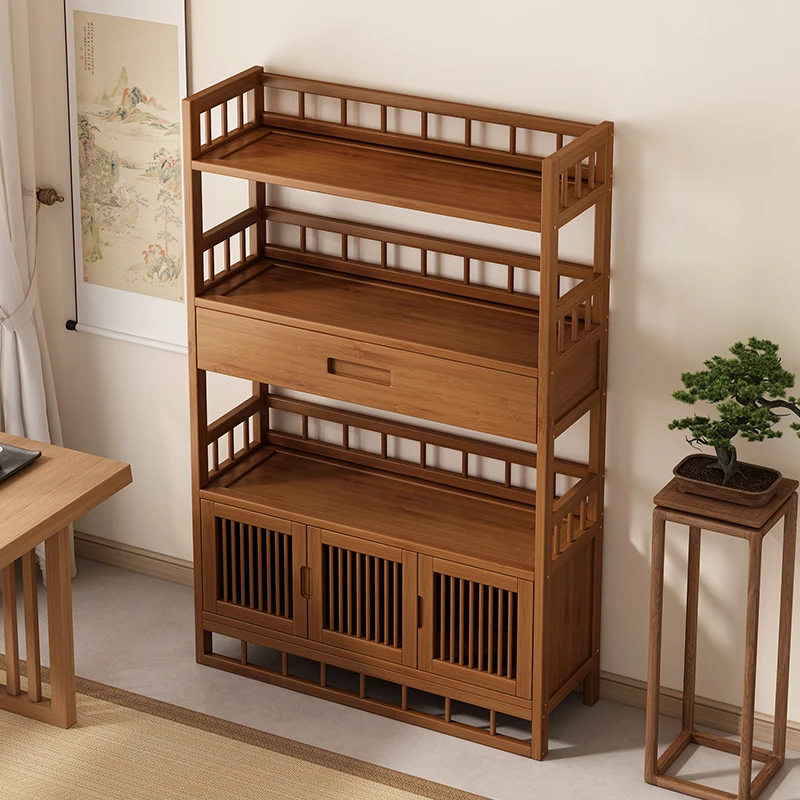 沙发茶水柜侧边柜办公室边几小户型客厅茶桌置物架家用茶具收纳柜