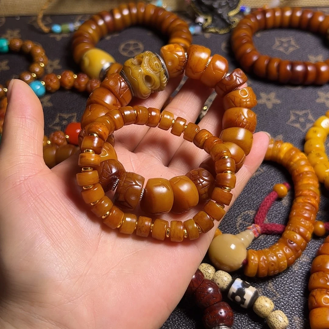 牛骨手串/手链藏区手串牛骨