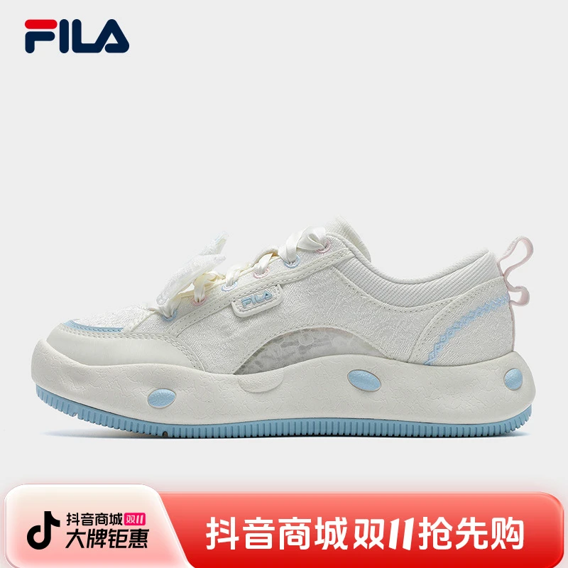 【曲奇】斐乐官方限定发售COOKIES LS复古帆布鞋2025夏新款休闲鞋