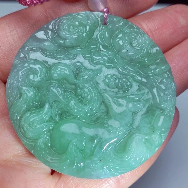 翡翠吊坠(不含链)未镶嵌