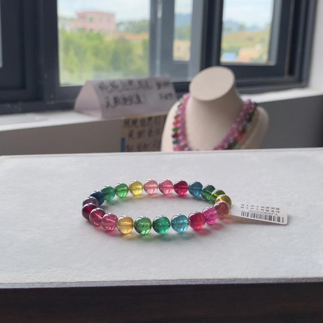 未镶嵌手链碧玺碧玺