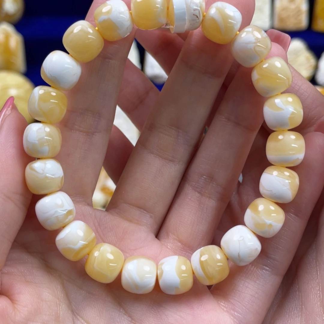 蜜蜡裸石未镶嵌琥珀蜜蜡