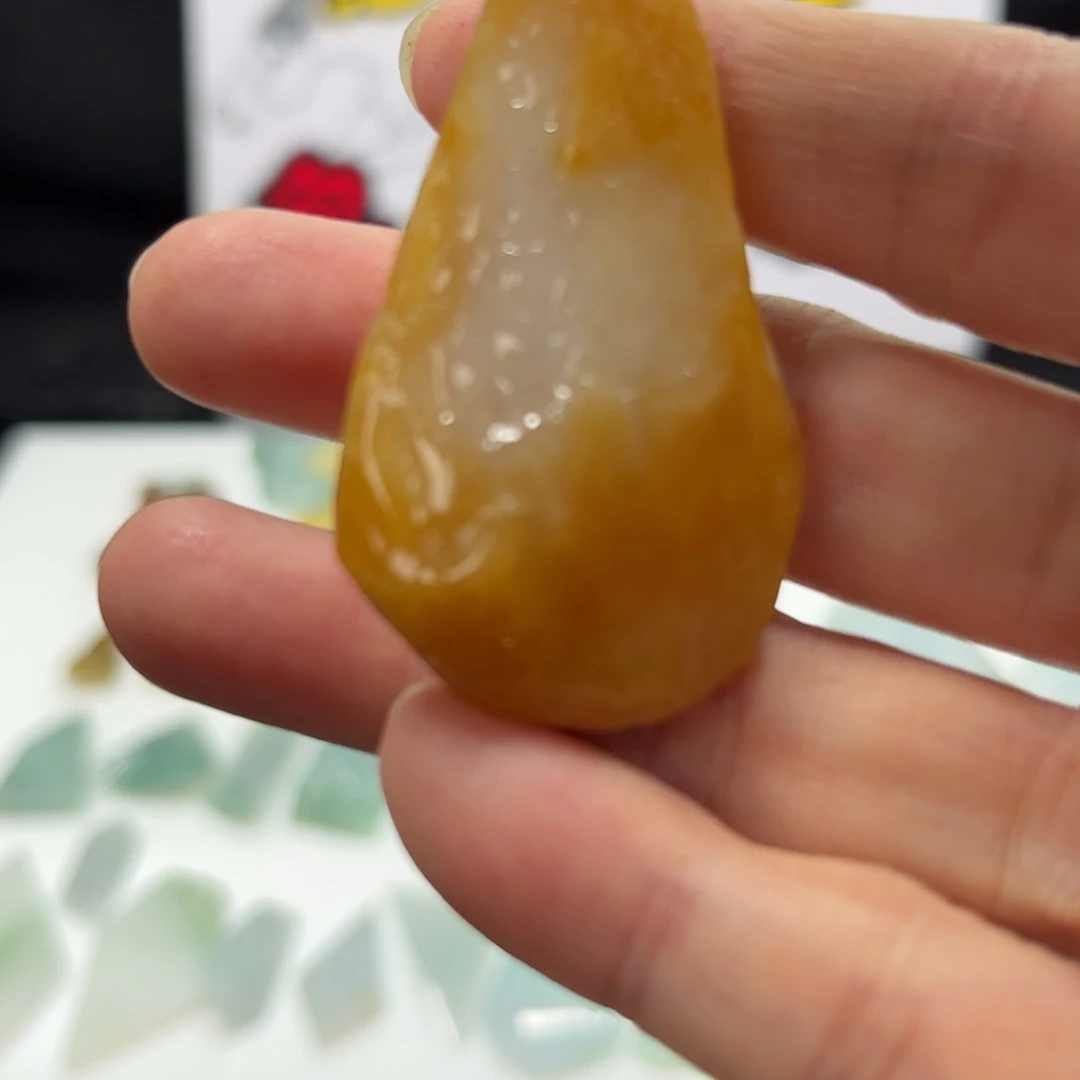 定制翡翠未镶嵌翡翠特色片料