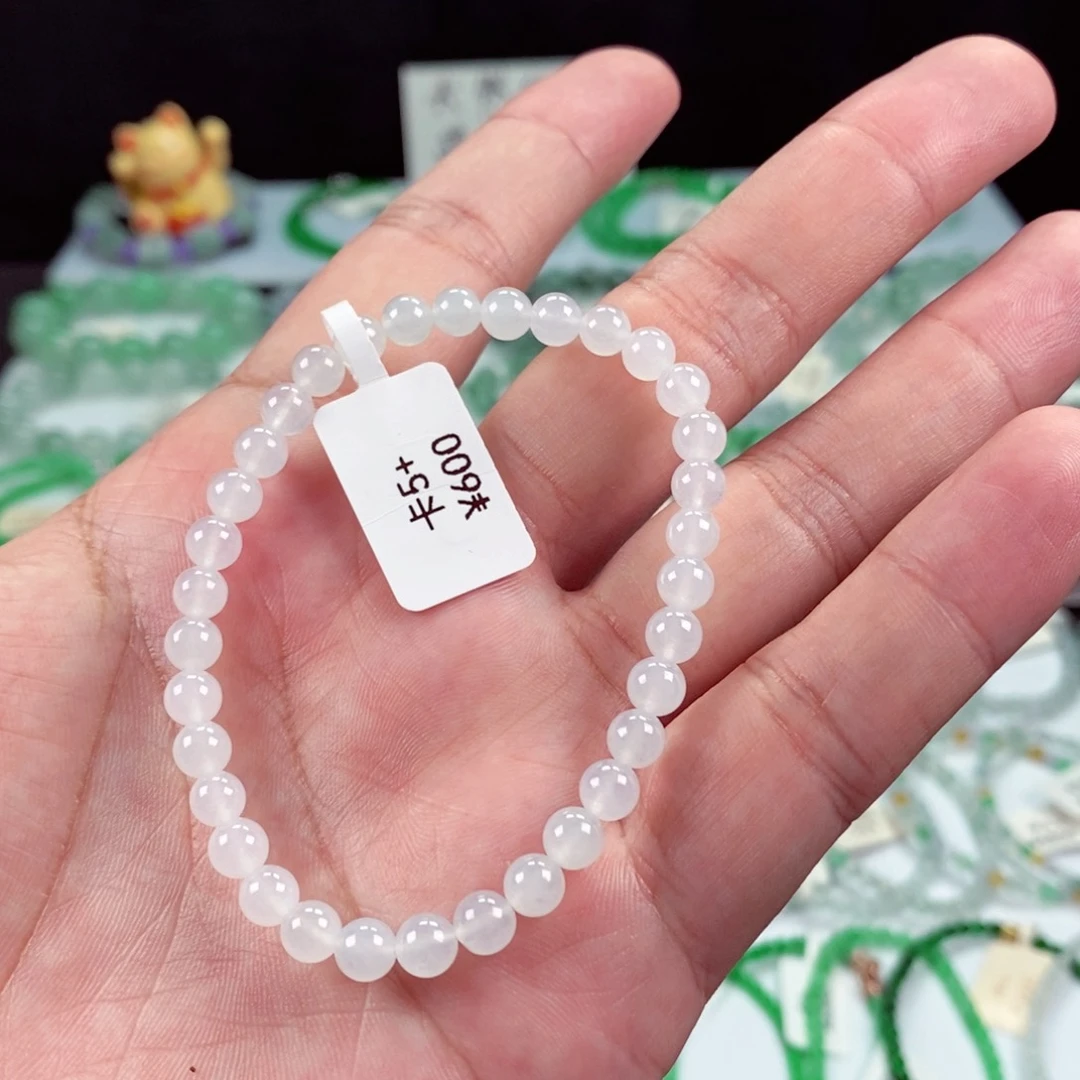 未镶嵌手链翡翠卡5+