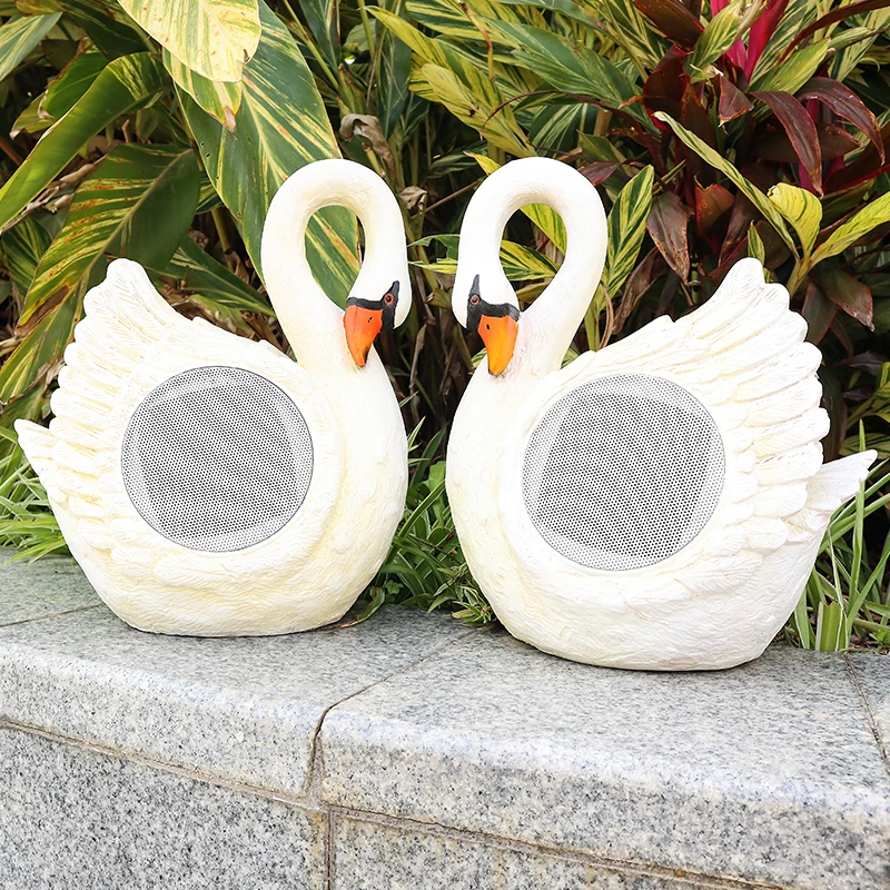 新太阳能蓝牙音箱户外草坪花园无线音响设备防水别墅庭院插卡音响