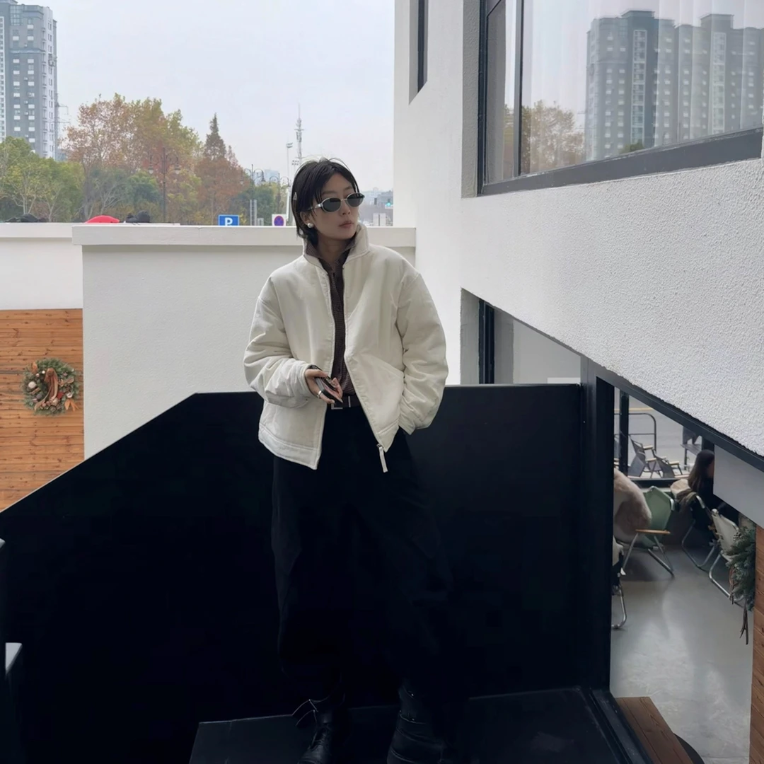 Ada-xixi/韩系灯芯绒棉服外套