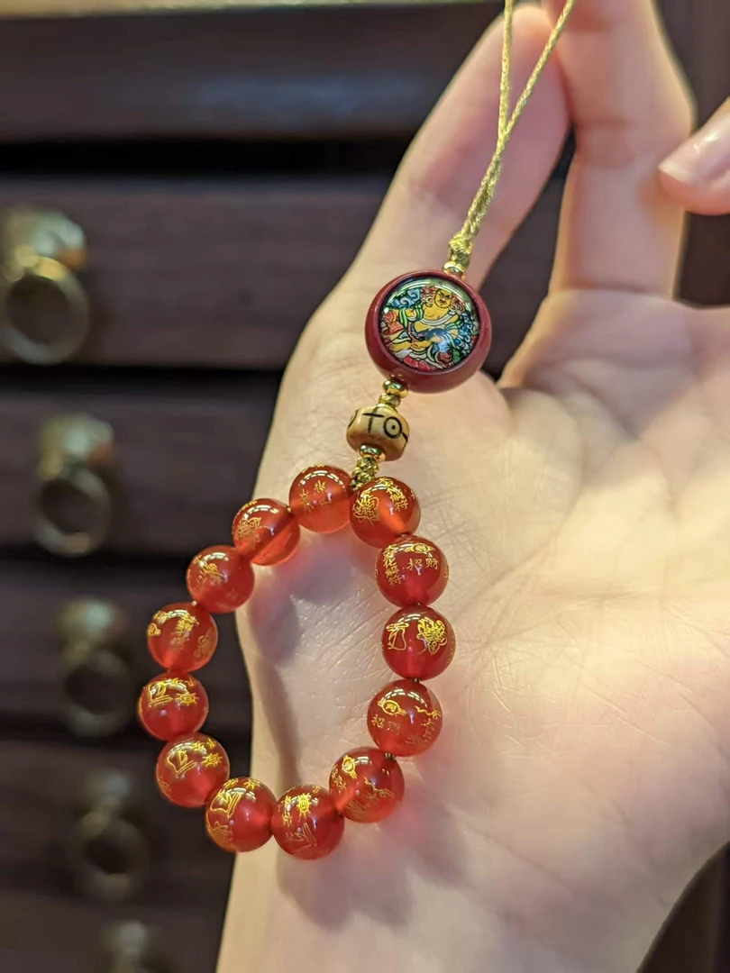 【美萍藏传】黄财岁岁挂件