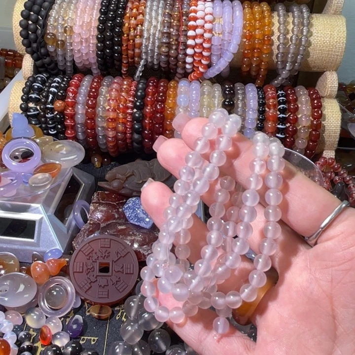 未镶嵌手链玛瑙/玉髓